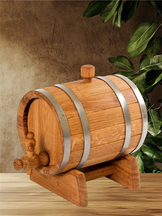 Бочка дубовая на 8 литров 1649