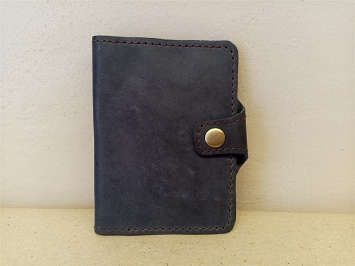 Обложка для автодокументов. Цвет мокрый асфальт 2079