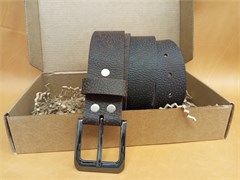 {{photo.Alt || photo.Description || 'Ремень кожаный 40 мм, 115 см, Тёмно-коричневый зернистый'}}