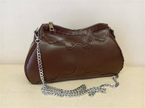 {{photo.Alt || photo.Description || 'Сумка женская через плечо натуральная кожа, тёмно-коричневая'}}