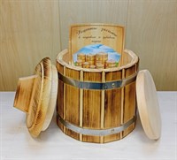 Кадка кедровая обожжённая 3 л 1818