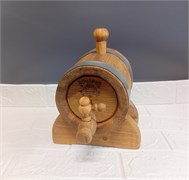 Бочка дубовая на 1 литр прямая 1650